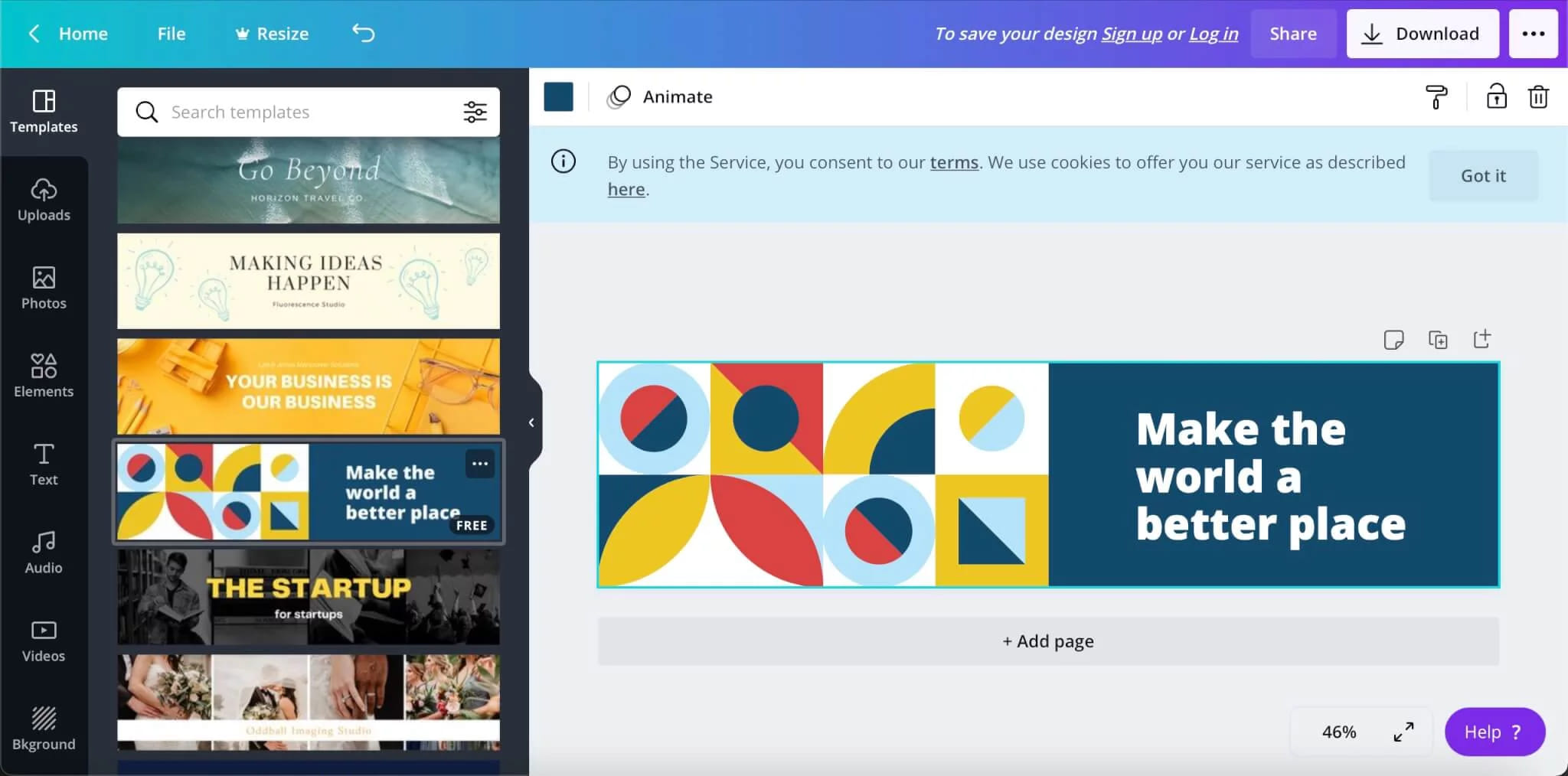 Email header branding example for webinar invitations