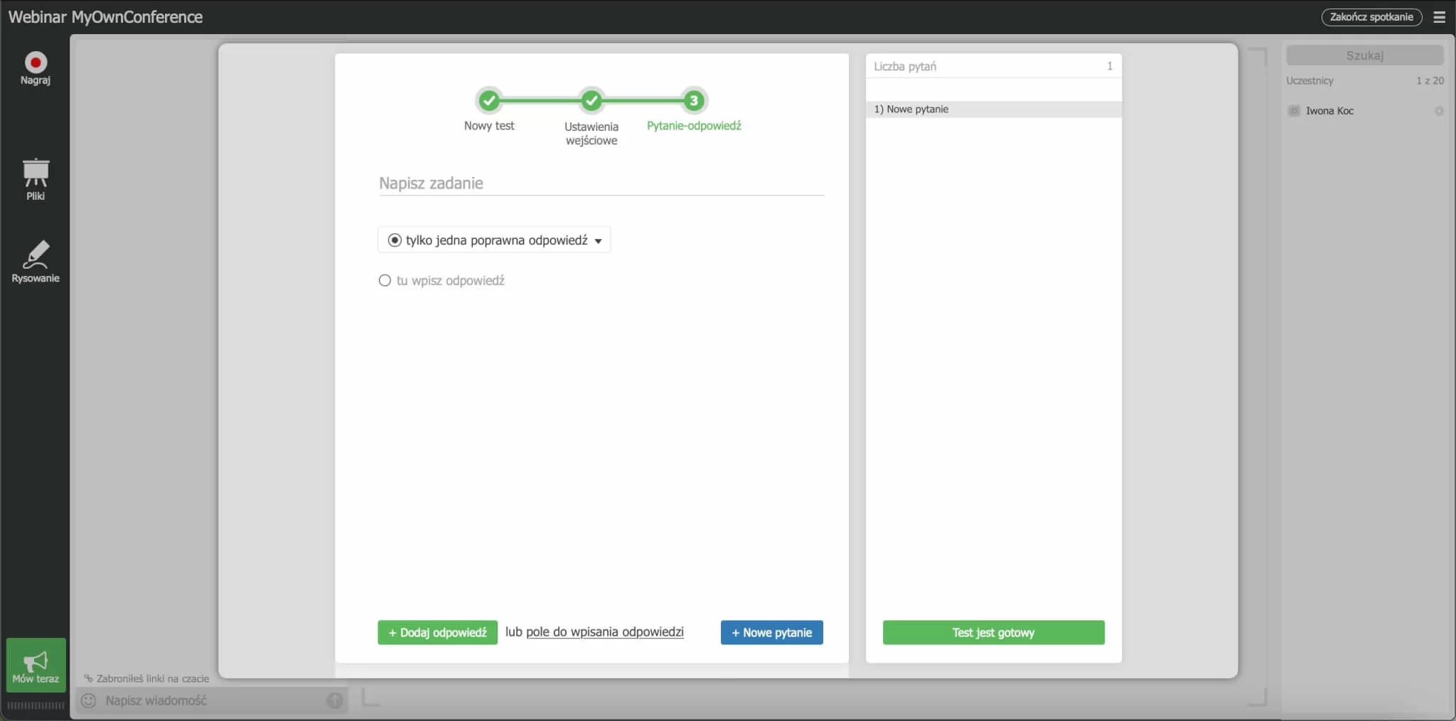 Intuicyjna organizacja webinarów dla początkujących i ekspertów