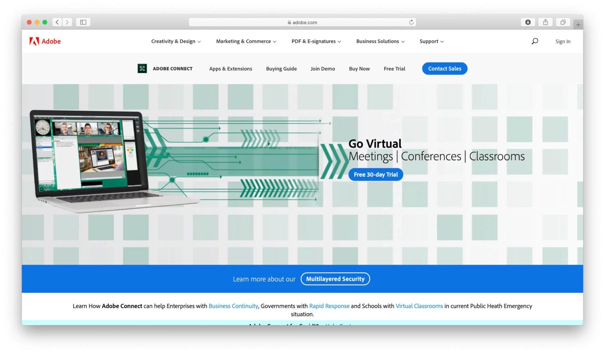 Go virtual | Meetings | Conferences | Classrooms