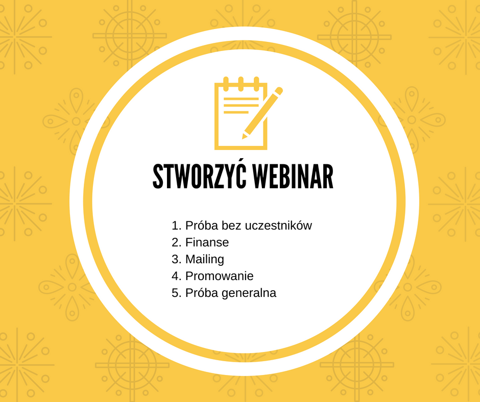 Tworzenie planu webinaru, który pomoże osiągnąć sukces