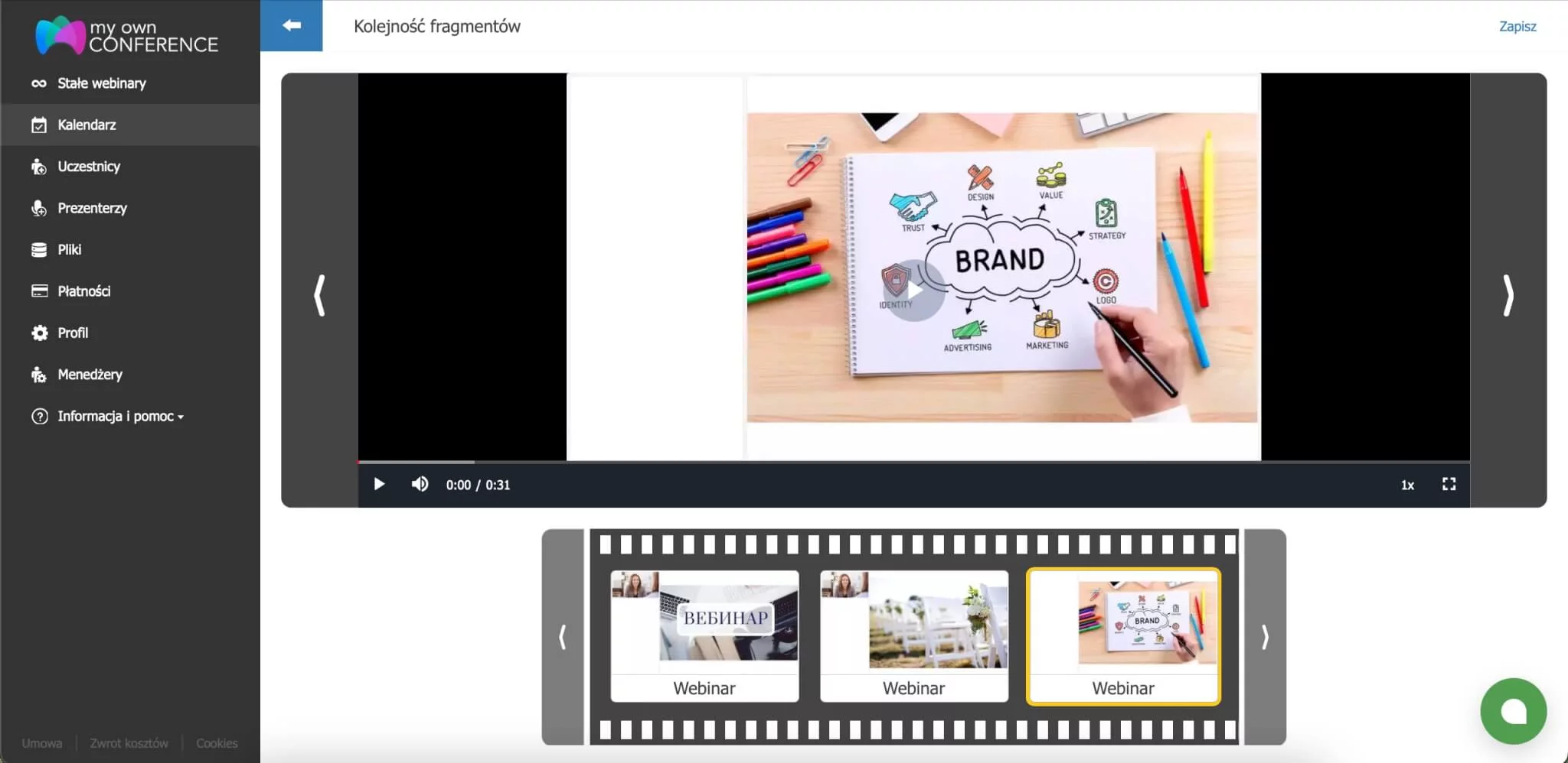 Szybkie i proste przygotowanie nagrania webinaru do publikacji