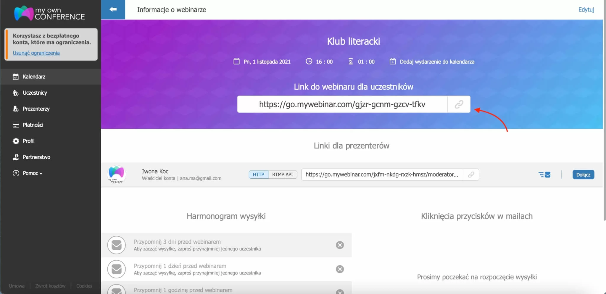 Udoskonalanie kolejnych webinarów na podstawie doświadczeń