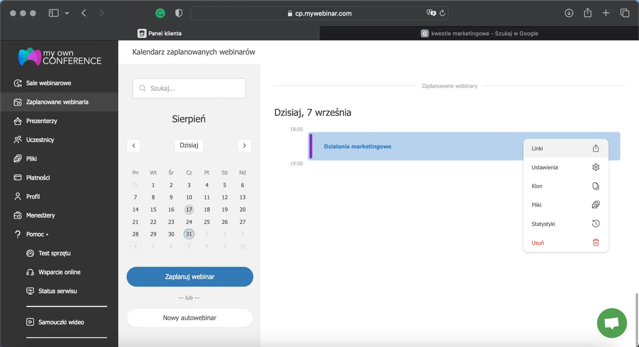 Nagrywanie webinaru w OBS Studio z czystym dźwiękiem i obrazem