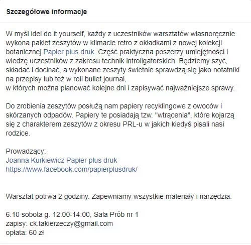 Tworzenie atrakcyjnych postów zachęcających do udziału w wydarzeniu