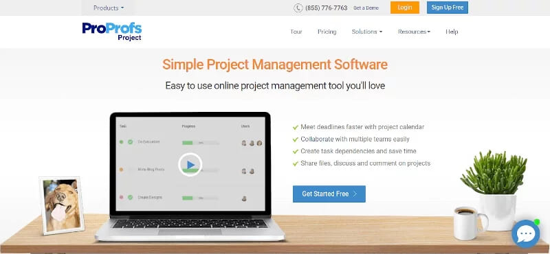 ProProfs Project-Project Management tool