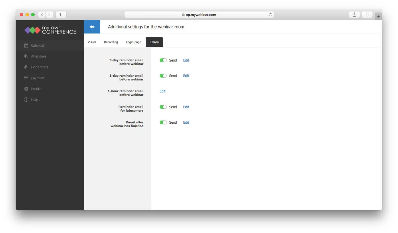 Abstract graph showing upward webinar attendance growth
