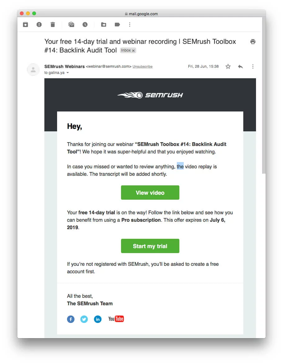 Creative concept showing idea bulb and email symbol