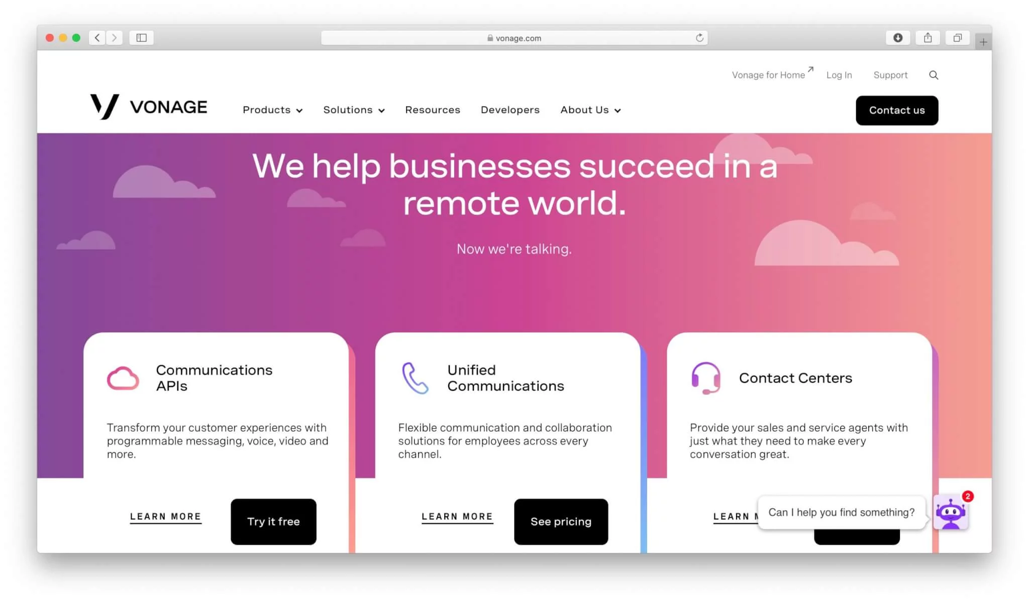 We help businesses succeed in a remote world