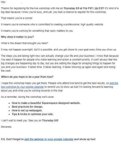 Visual metaphor of creativity behind successful email invites