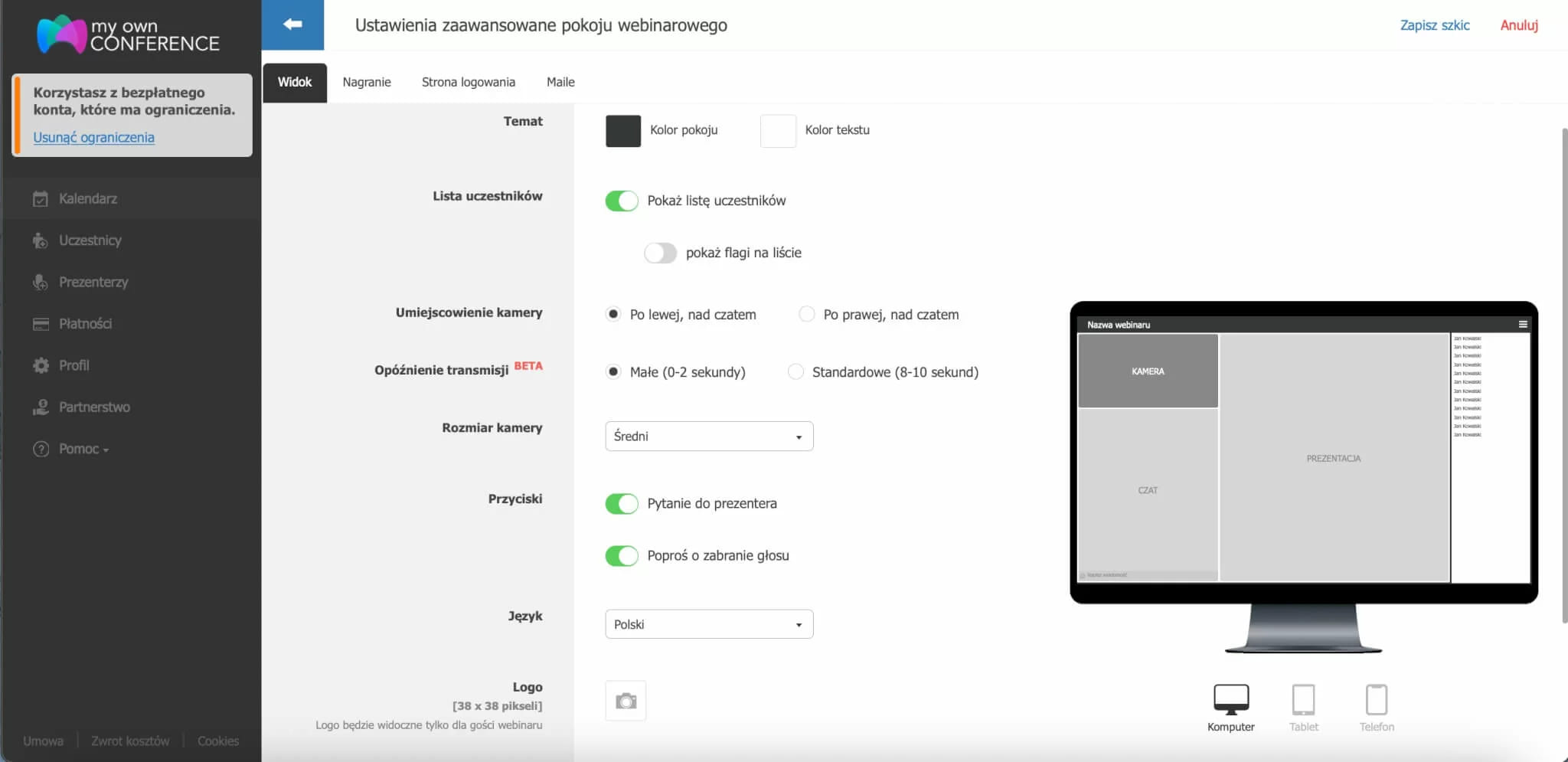 Aktywne zaangażowanie uczestników poprzez pytania i rozmowę