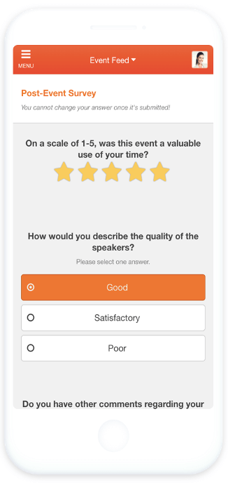 Приложение Event Mobi