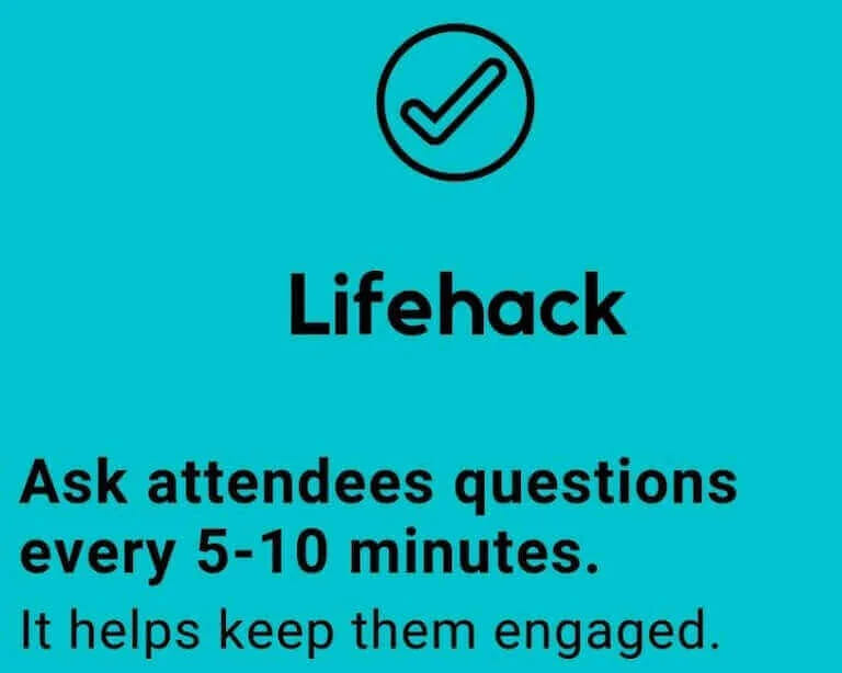 Boost participation by asking the right webinar questions.