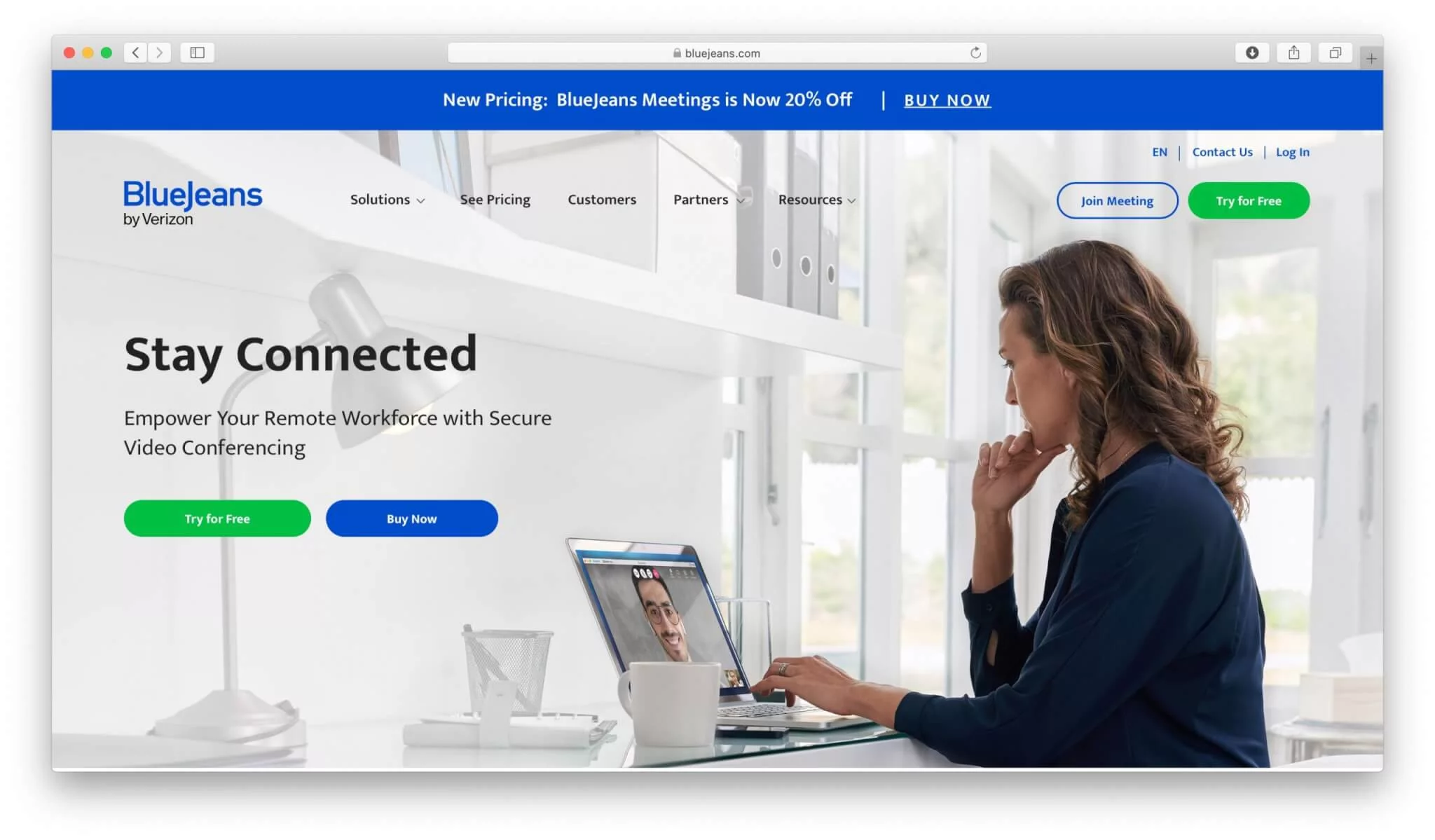 Empower your remote workspace with secure video conferencing