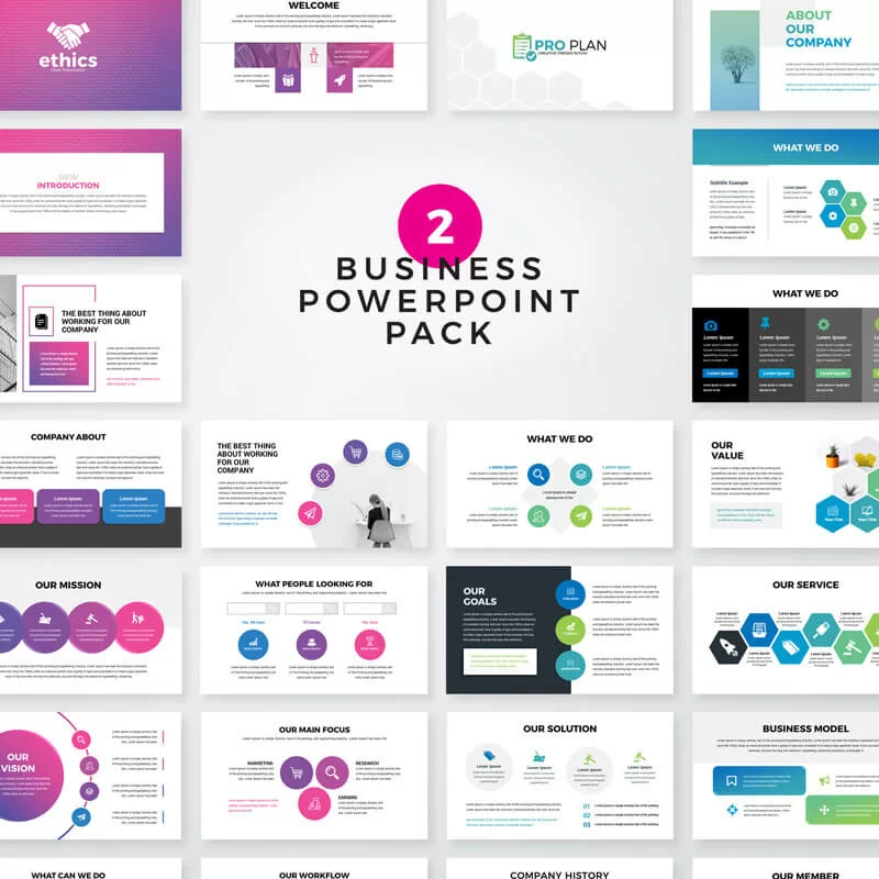 шаблон business