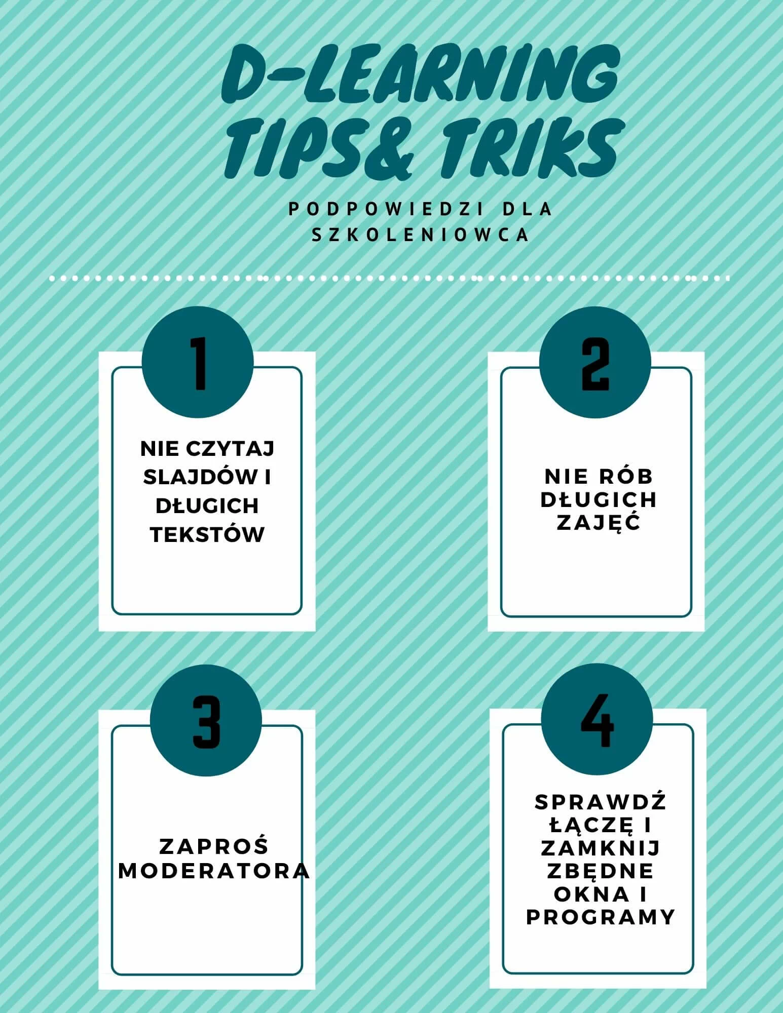 Utrzymanie motywacji i koncentracji w czasie nauki przez internet