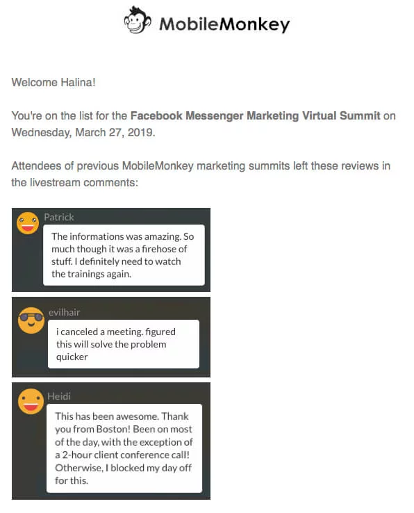 Imaginary email tree branching into audience segments