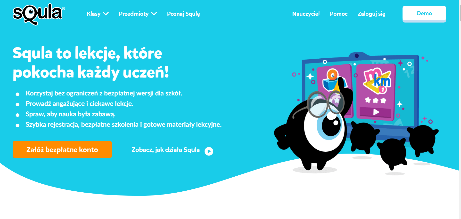 Platforma edukacyjna łącząca nauczycieli i uczniów w jednym miejscu