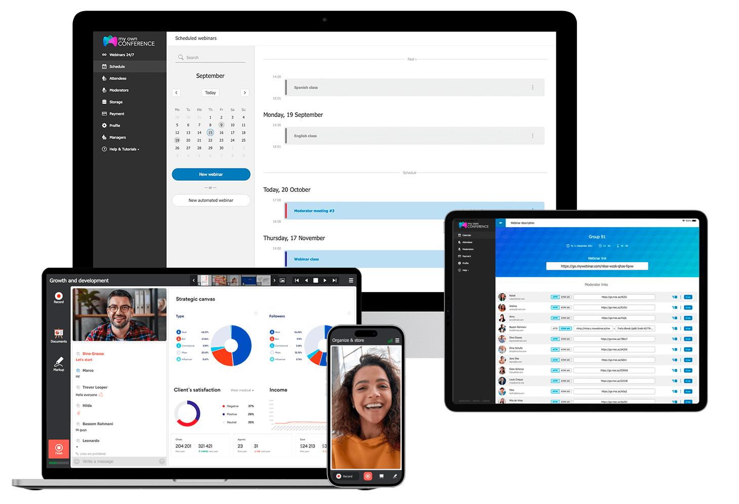 How does a webinar work?