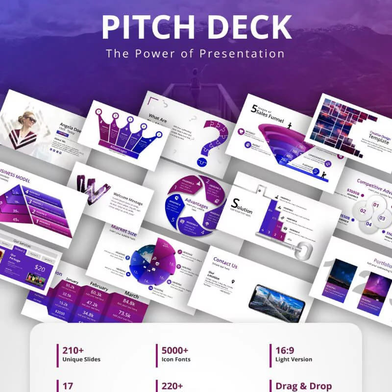 High-impact visuals illustrating confident communication