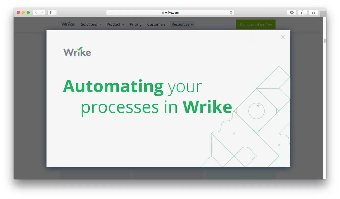 Product demonstration