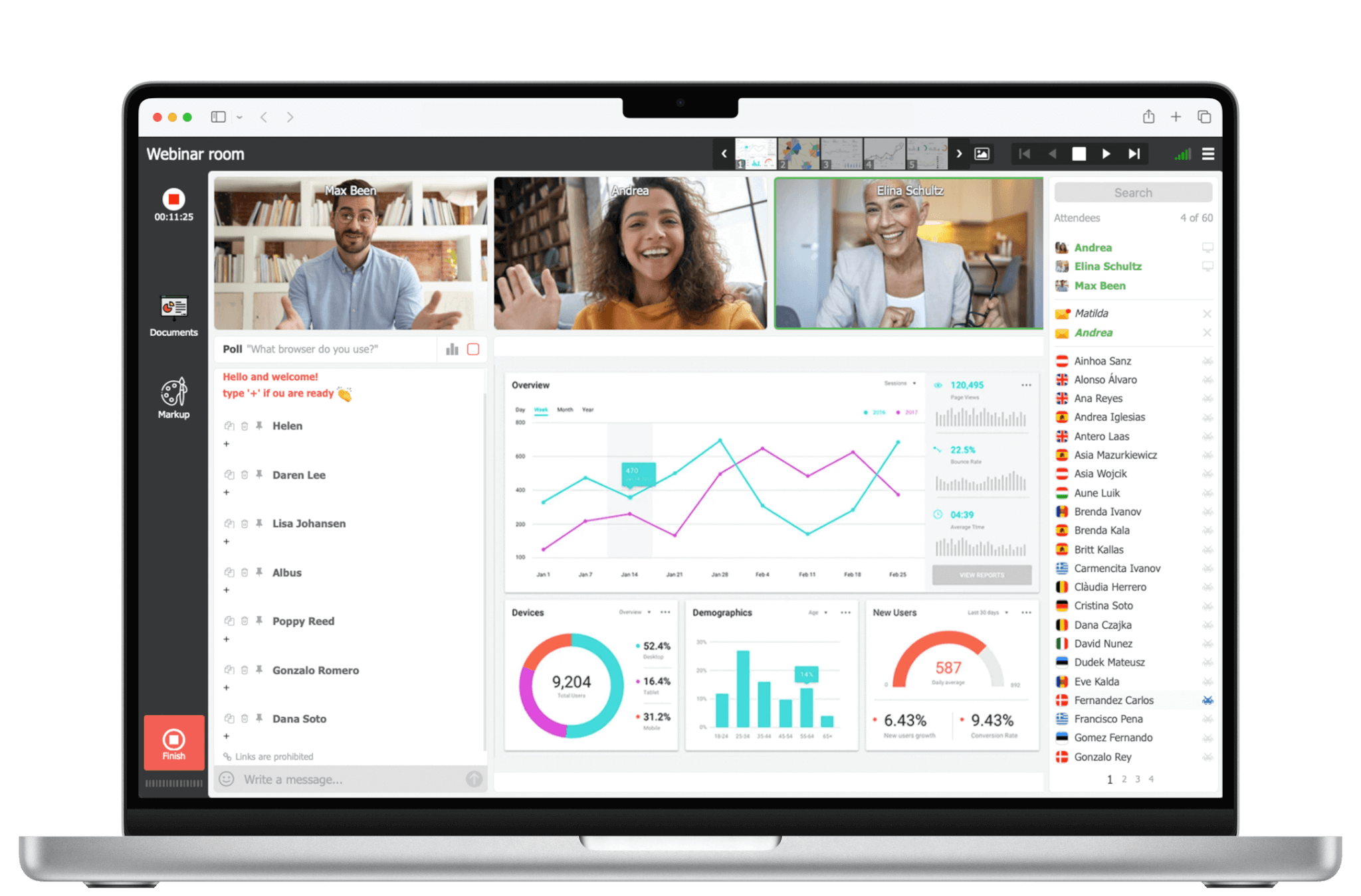 MyOwnConference как платформа онлайн-обучения