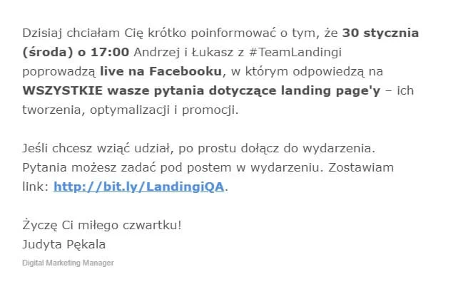 Personalizacja wiadomości dla lepszych wyników kampanii e-mail