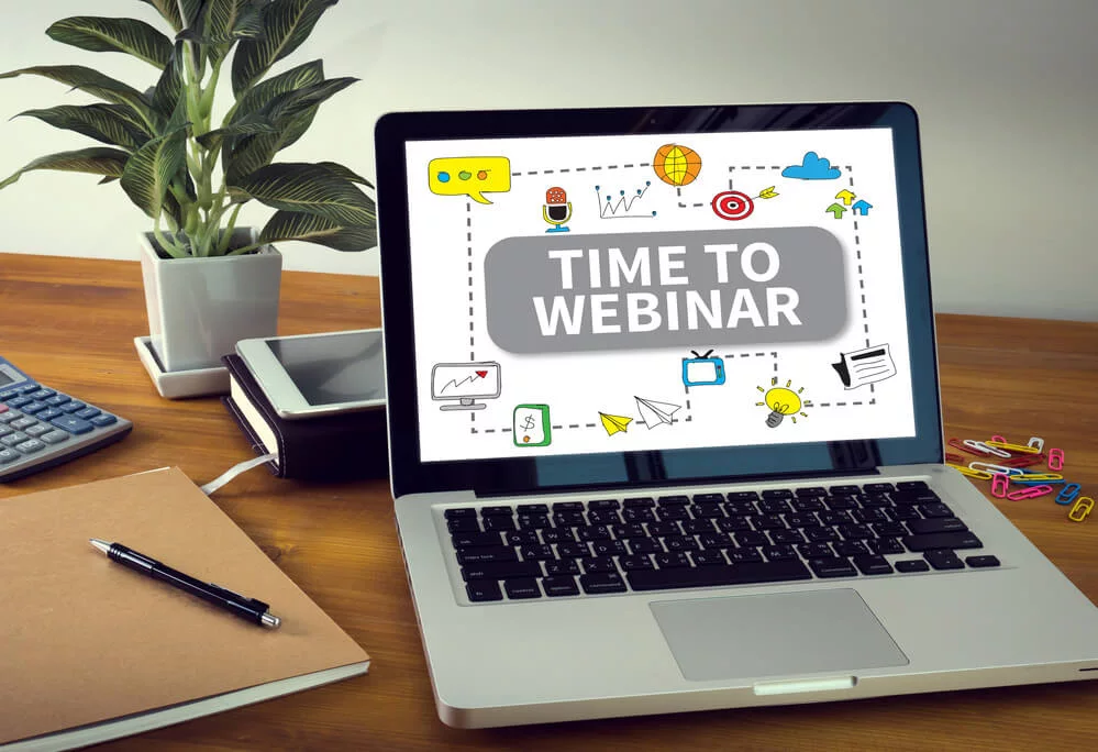 Host a webinar with your team