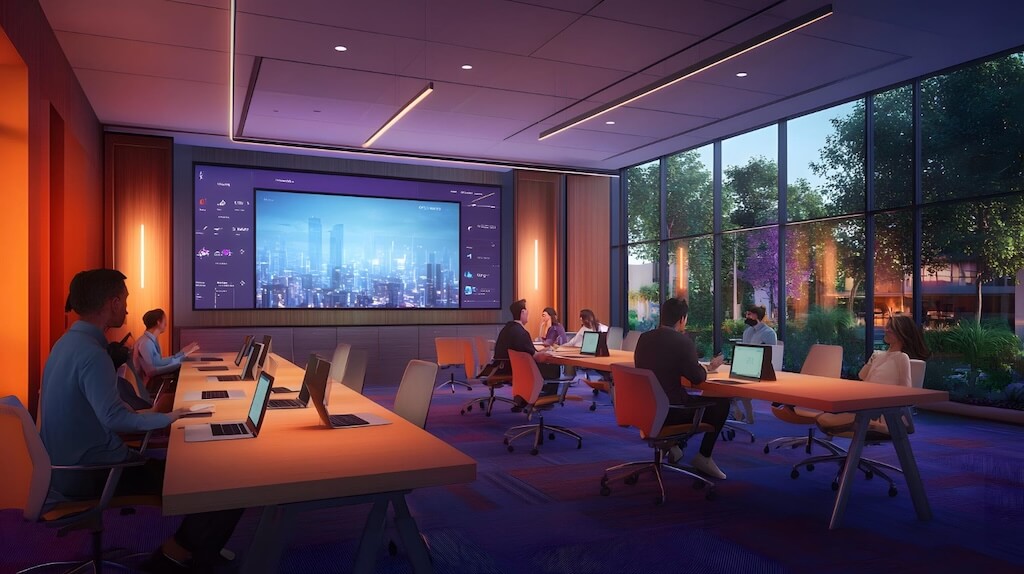 Виртуальная комната для онлайн-вебинара